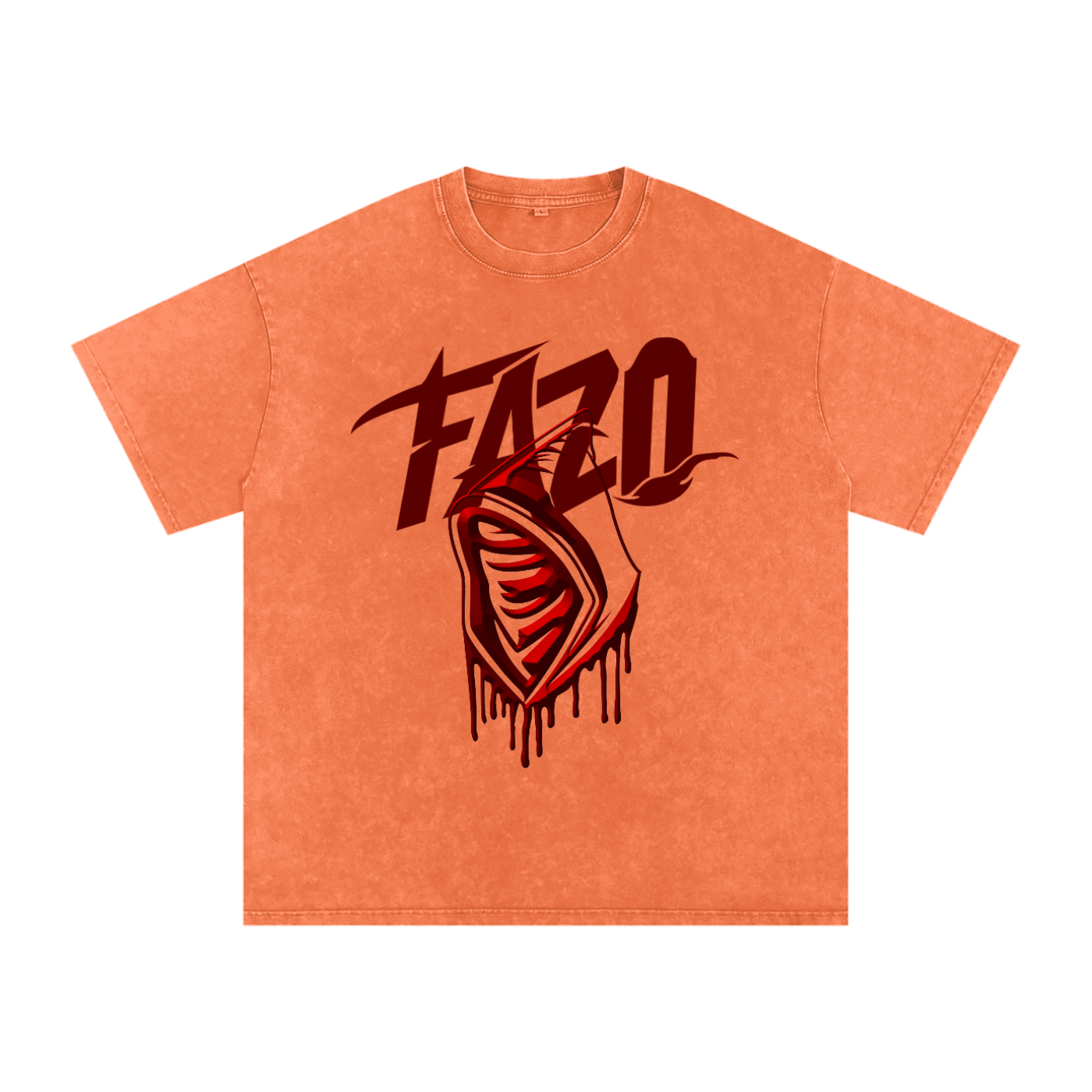 SNOW WASHED LOGO TEE